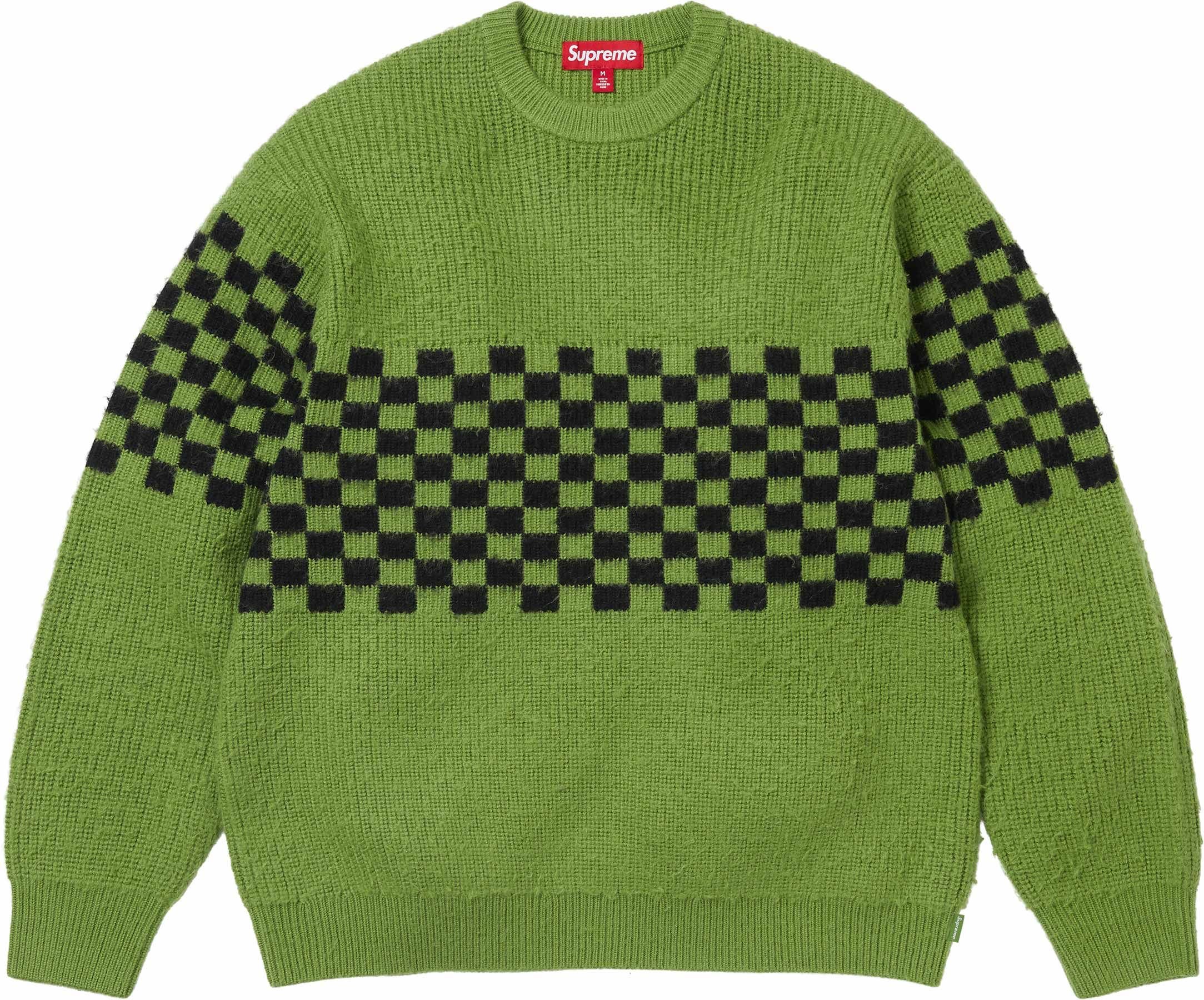 Checkerboard Pilled Sweater view 2
